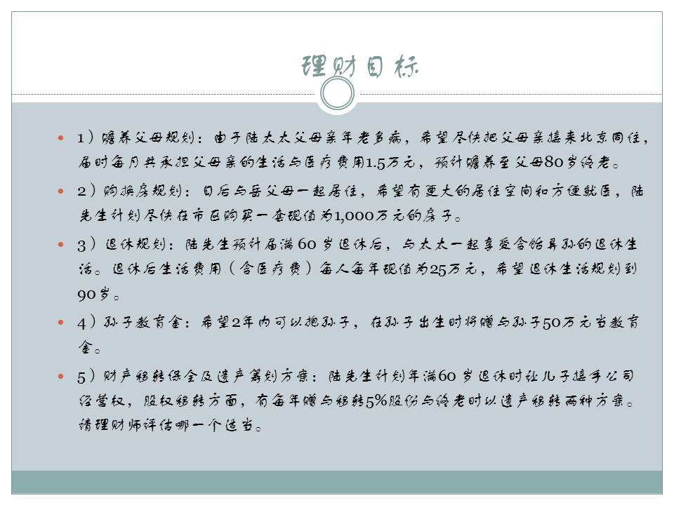 高净值家庭的理财决策
